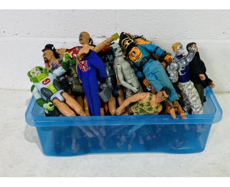 A large collection of modern Action Man figurines and associated characters (approx. 41 in total)