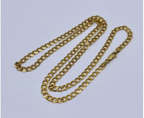 A 9ct gold Figaro chain, weight 10g