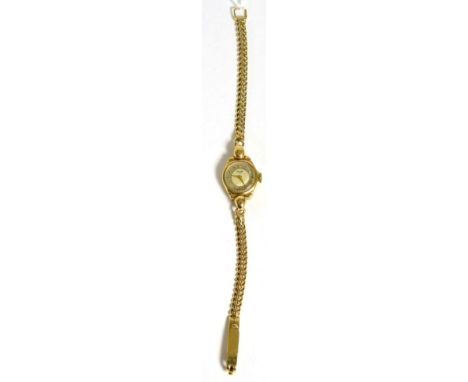 A lady's 9ct gold Rotary wristwatch 