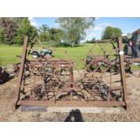 Manual Fold Drag Harrow Set