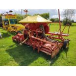 Lely 4m Combination Drill on Roterra Power Harrow with Tramliner Polytronic E Controls and Pre-Em