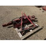 Bag Lifter to Fit 3pt Linkage with Hook and Hydraulic Ram