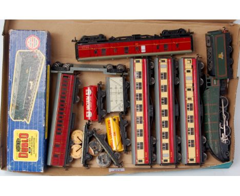 Hornby Dublo 3-rail Silver King engine and tender surface corrosion (PF) box only for 3233 Co-Bo diesel locomotive (BFG), 3D1