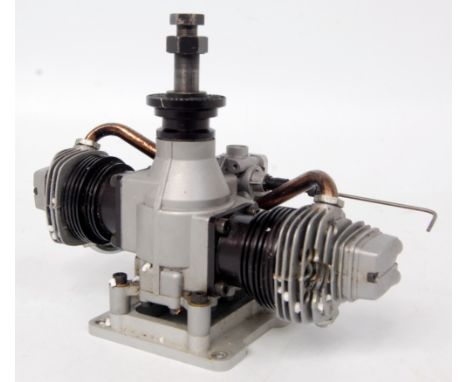 SC Engines, 4 stroke flat twin cylinder FT-160AR engine, of flat opposed twin cylinder construction, with mounting plate, som