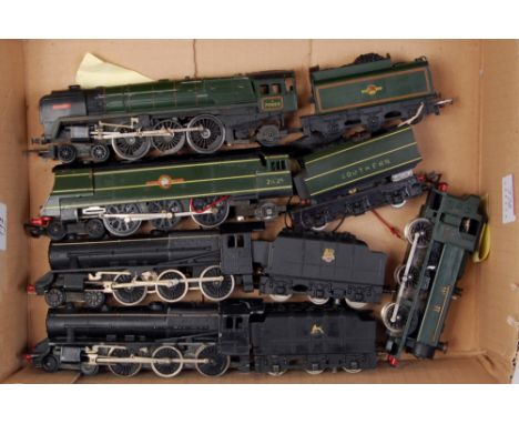 Graham Farish Merchant Navy engine and tender Southern green chp fittd (F) 2 class 5MT  engines and tenders (F-G), pannier ta