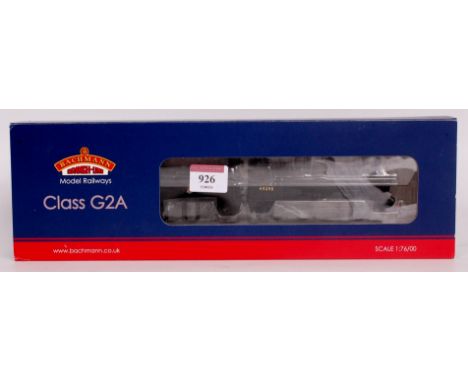 A Bachmann 31-475 ex LNWR class G2A BR black 0-8-0 engine and tender, as preserved by NMM, DCC ready, headlamps fitted (G-BG)