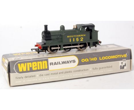 A Wrenn Railways W2207A 0-6-0 Southern green tank engine No. 1152 only 156 made, with instructions packer number 3 on box bas