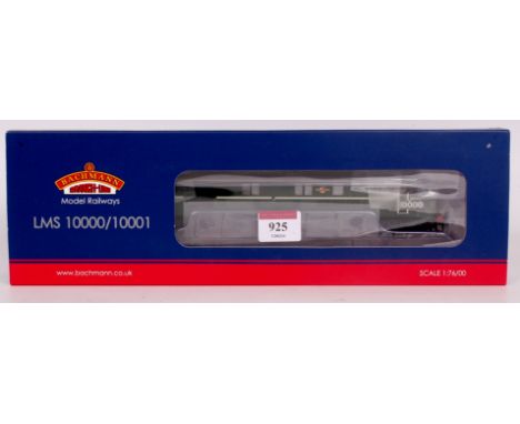 A Bachmann 31-996 LMS 10000 diesel locomotive, BR late green, DCC ready (NM-BNM)