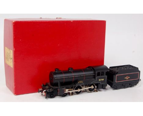 A Trix Twin Railway BR lined black with double lined tender 'Pytchley' 4-4-0 engine and tender, 12v DC motor in 230 box with 