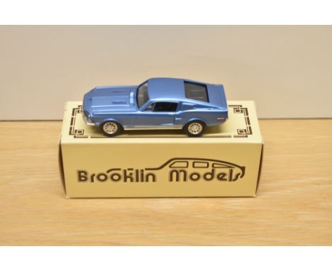 A Brooklin Models 1:43 scale die-cast, BRK 24 1968 Shelby Mustang GT 500, in original box, no inner packaging, appears unused