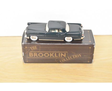 A Brooklin Models The Brooklin Collection 1:43 scale die-cast, BRK 11b 1957 Continental MKII, dark green,  by permission of F