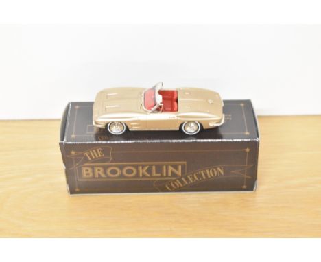 A Brooklin Models The Brooklin Collection 1:43 scale die-cast, BRK 21a 1964 Chevrolet Corvette Convertible, licensed by Gener