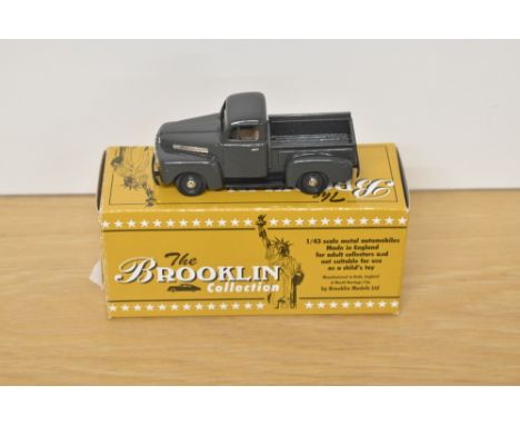 A Brooklin Models The Brooklin Collection 1:43 scale die-cast, BRK 76 1948 Ford F-1 Pick-Up, by permission of the Ford Motor 