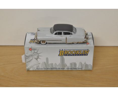 A Brooklin Models The Brooklin Collection 1:43 scale die-cast, BRK 147a 1952 Cadillac Series 62 4-Door Sedan, savoy gray/mist