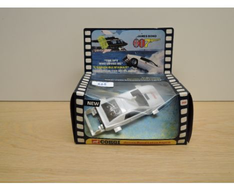 A 1970's Corgi die-cast 269 James Bond 007 Lotus Esprit nine plastic rockets present and unused in original window display bo