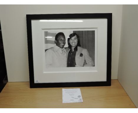 A Washington Green Fine Art Limited Edition Print, Pele, Pele &amp; Best 89/225, bearing pencil signature, 30cm x 41cm, speci