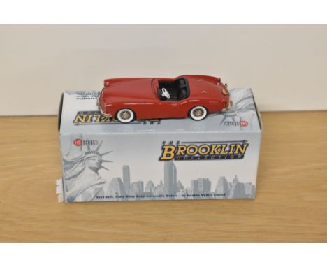 A Brooklin Models The Brooklin Collection 1:43 scale die-cast, BRK 91a 1954 Kaiser Darrin, red, in original box with inner pa