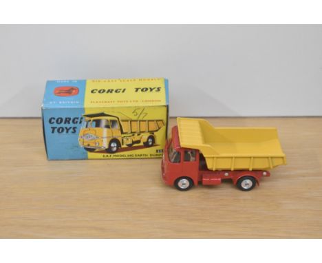 A Corgi die-cast, 458 ERF Model 64G Earth Dumper, in original box, model in good condition