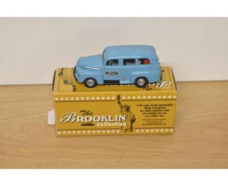 A Brooklin Models The Brooklin Collection 1:43 scale die-cast, BRK F-S 01 Limited Edition 1952 Ford Ranger Support Vehicle, o