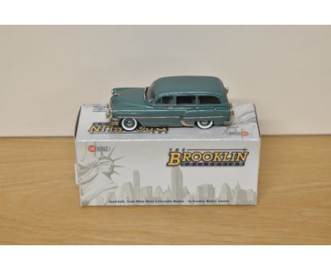 A Brooklin Models The Brooklin Collection 1:43 scale die-cast, BRK 132A 1954 Chevrolet 210 Handyman, bermuda green, General M