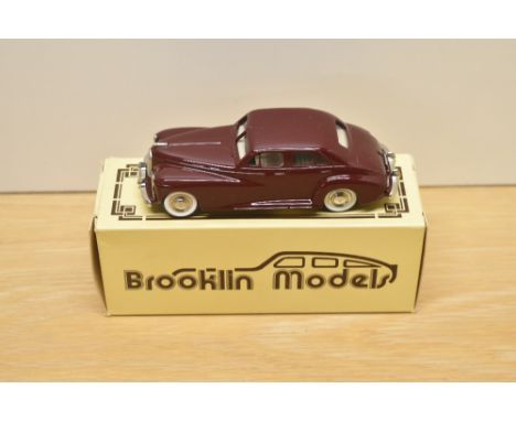 A Brooklin Models 1:43 scale die-cast, BRK 18 1941 Packard Clipper, in original box with inner packaging, appears unused