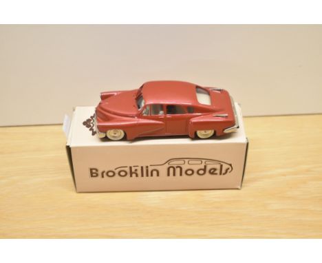 A Brooklin Models 1:43 scale die-cast, No 2 1948 Tucker 48 Torpedo,  in original box with inner packaging, appears unused