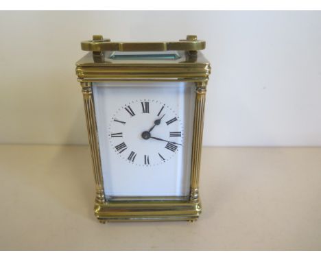A French carriage clock, in good condition and running 