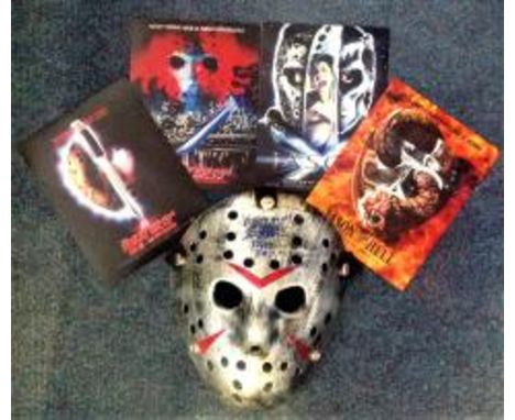 Stunning Kane Hodder Friday 13th hand signed Jason Voorhees mask. Hand Signed by Kane Hodder, who played Jason Voorhees in 4 