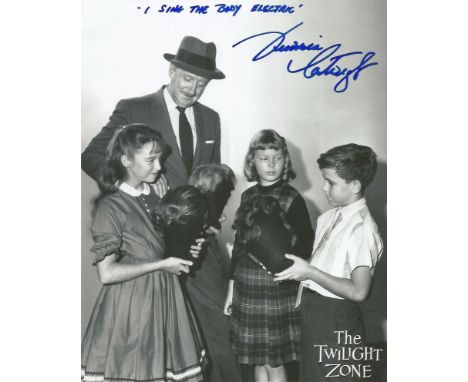 Stunning Veronica Cartwright The Twilight Zone hand signed 10x8 photo. This beautiful photo depicts a rare hand signed image 