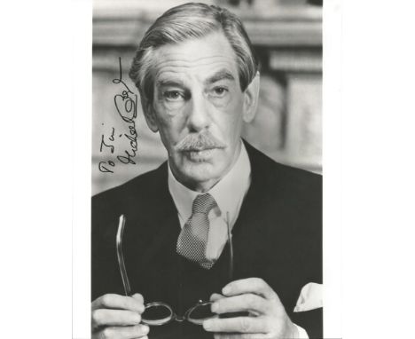 Michael Gough signed 10x8 b/w photo. 23 November 1916 17 March 2011, was an English character actor who made over 150 film an