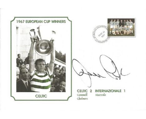 Signed Commemorative Cover, Celtic 1967, A Superbly Produced Modern Cover Depicting The 1967 European Cup Final Between Celti