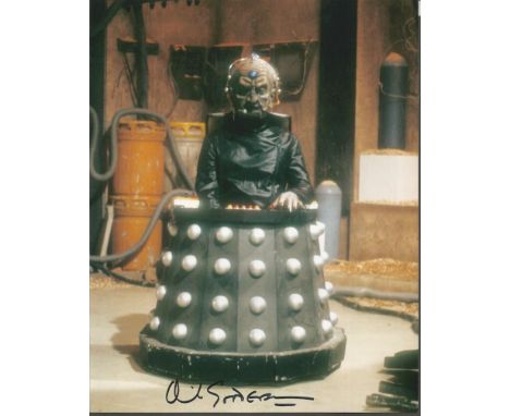 Stunning David Gooderson Dr. Who hand signed 10x8 photo. This beautiful hand signed photo depicts David Gooderson in his role