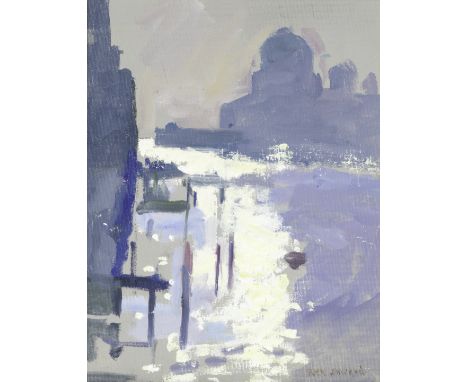 Ken Howard R.A. (British, born 1932)Grand Canal, Morning Light signed 'Ken Howard.' (lower right); titled and dated 'GRAND CA