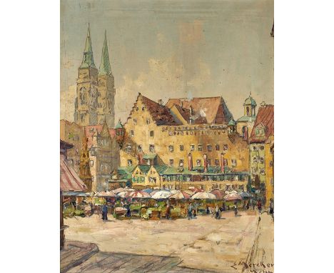 Erich Mercker. 1891 Zabern/Elsaß - 1973 München. Studierte in München und Berlin. Ab 1906 in München. Seit 1921 Mitglied der 