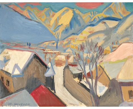 Walter Honeder. 1906 Waidlingen-Hadersdorf N.Ö. - 2006 Innsbruck. Studierte in Wien. War ab 1931 in Innsbruck tätig, wo er me