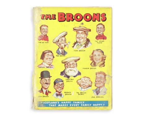 [WATKINS (DUDLEY DEXTER)]The Broons, no. 1,  illustrated throughout, first few leaves and edges slightly browned, text block 