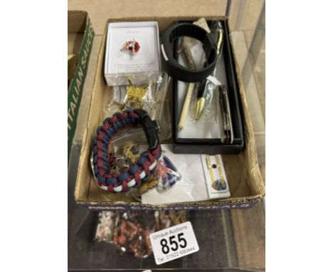 RAF wrist compass autographed clay pipe a/f rememberance day pin badges etc