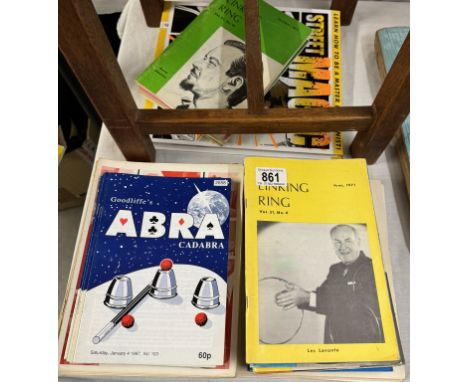 A good lot of magician magazines/booklets including The Linking ring