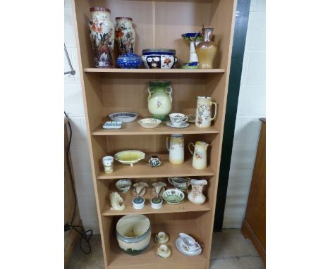 Large collection of china to include Royal Doulton, Crown Derby, Masons, Myott, Honiton, Royal Foley, Shelley, Royal Worceste