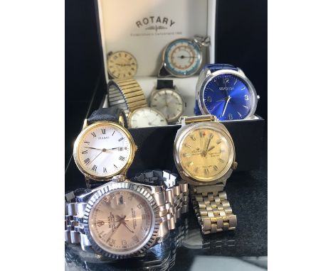 Collection of modern and vintage watches 