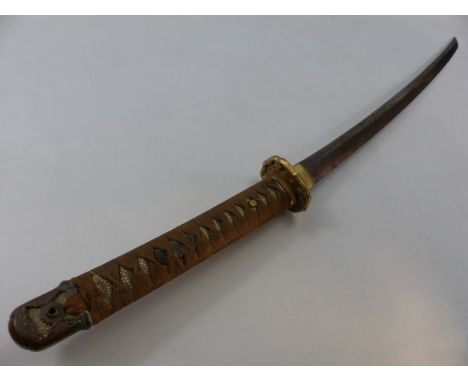 WWII Japanese Imperial Army Officers Sword (Samurai style) with signed Tang