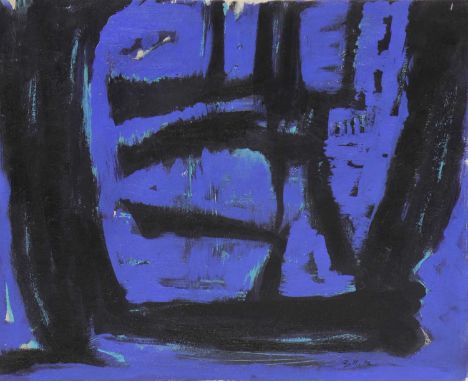 *Trevor Bell (1930-2017)Abstract compositionsigned and dated 'Bell 72' l.r., oil on canvas46 x 56cm, unframed*Artist's Resale