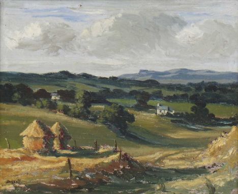 *George Bissill (1896-1973)'Netherton, Hampshire'signed 'BISSILL' l.l., inscribed as titled on exhibition label verso, oil on