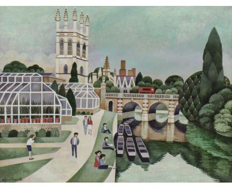 *Alfred Daniels (1924-2015)Magdalen College, Oxford signed and dated 'Alfred Daniels/1986' l.l., oil on board45.2 x 56.4cmPro