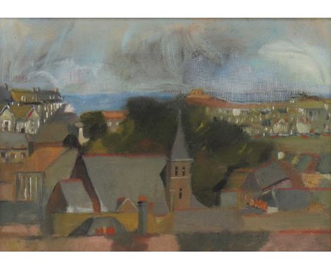 *Rose Hilton (1931-2019)'St Ives' 1978signed 'Rose Hilton' inscribed as titled and dated '78 verso, oil on canvas25.5 x 35.5c