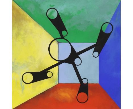 *Peter Denmark (1950-2014)Untitled, 1994signed 'Peter Denmark' verso, acrylic on canvas117 x 117cm, unframedSold with a certi