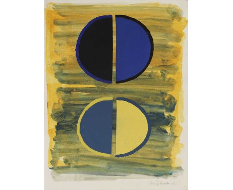 *Terry Frost RA (1915-2003)Untitled, 1969signed and dated 'Terry Frost '69' in pencil, watercolour and collage40.1 x 31.8cm, 