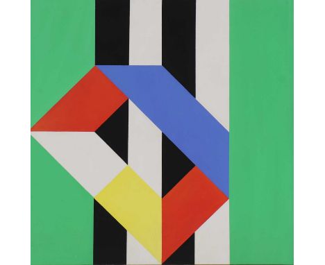 *Peter Denmark (1950-2014)Untitled, 1995signed and dated 'Peter Denmark/'95' verso, acrylic on canvas122 x 122cm, unframedSol