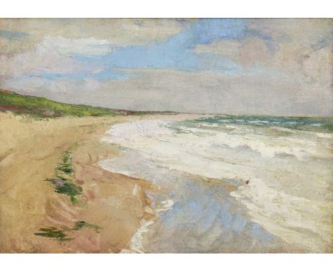 *Jean-Franck Baudoin (French, 1870-1961)Breaking wavesoil on canvas46.2 x 65.5cm*Artist's Resale Right may apply to this lot.