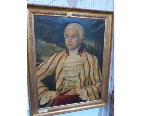 EDITH HALL. BRITISH 20th CENTURY: Portrait of the actor John Haylock as the lead in 'Berkeley Square'. The lot to include a s